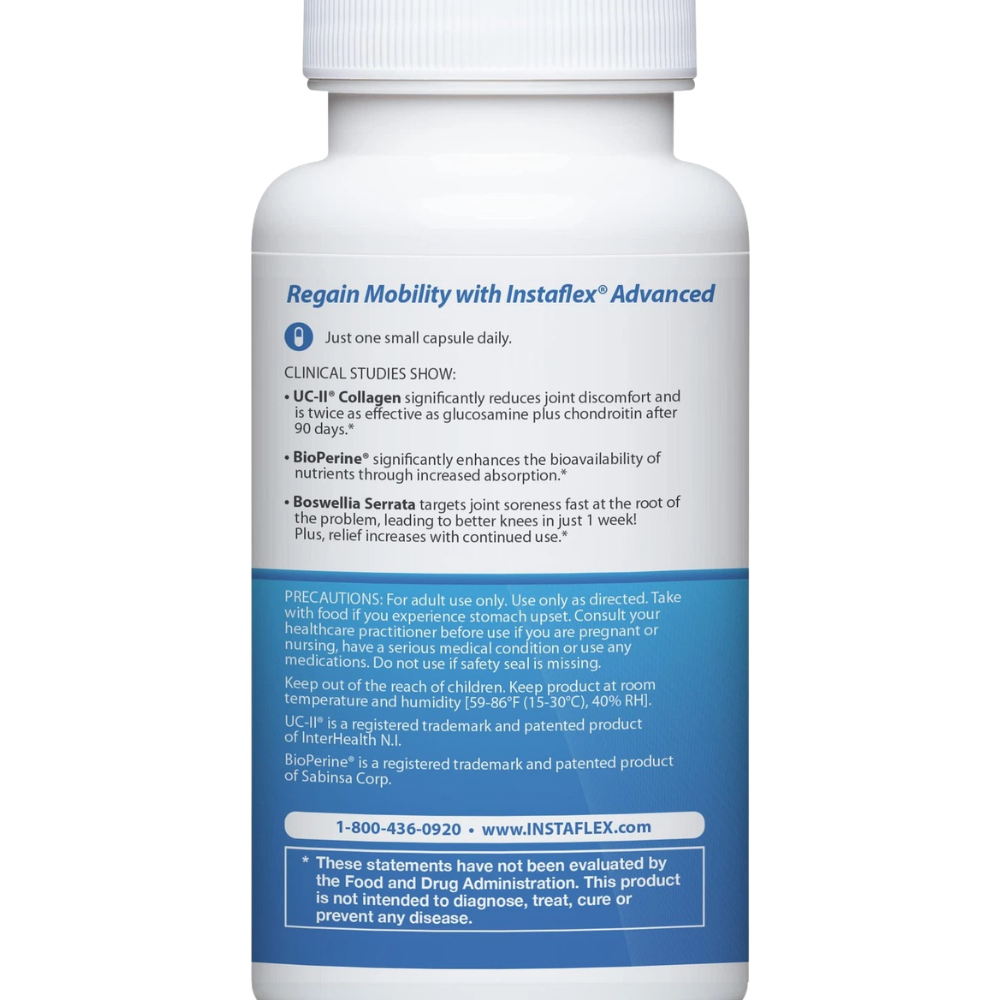 Instaflex Advanced Joint Relief Supplement - 30 Count