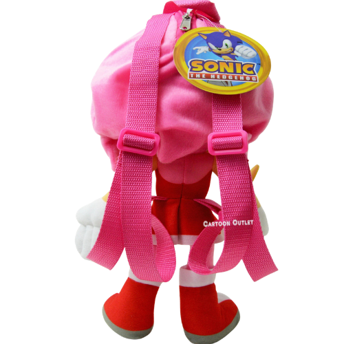 Sonic The Hedgehog Amy Rose in Red Dress Plush Stuffed Animal