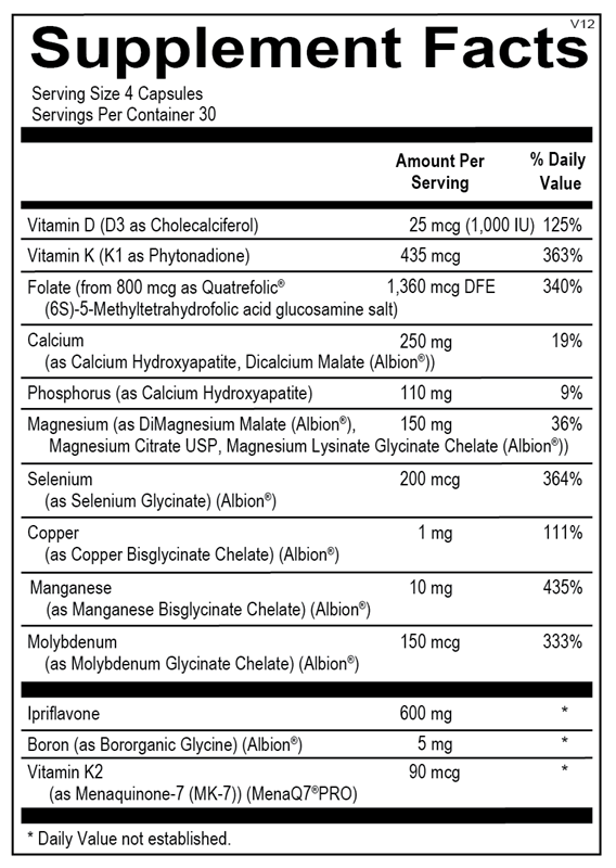 OsteoPrev by Ortho Molecular Products for bone density