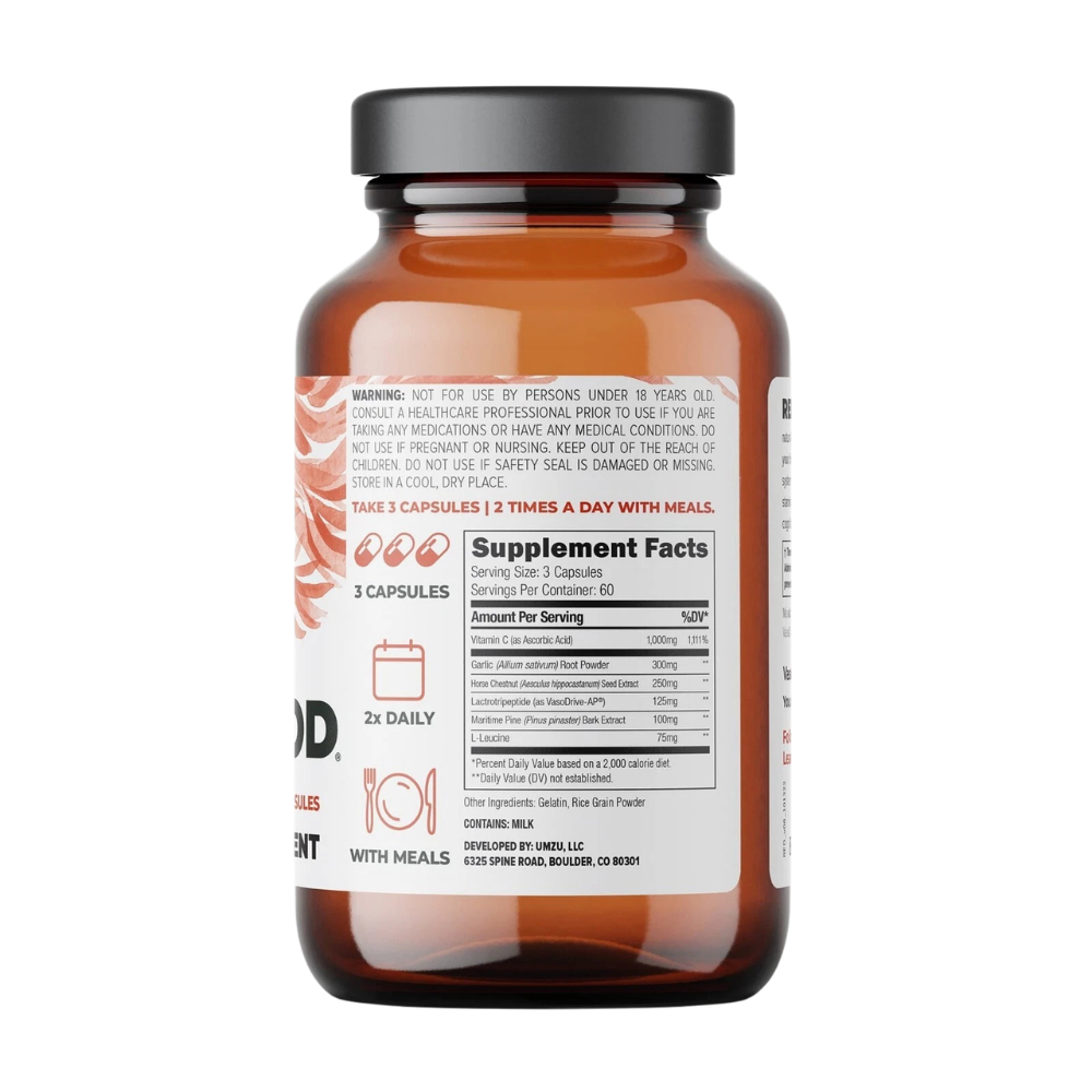 UMZU Redwood - Nitric Oxide & Circulatory Support
