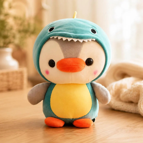Transforming Penguin Plush Toy | Dinosaur, Bee Designs | Soft Stuffed Animal Gift
