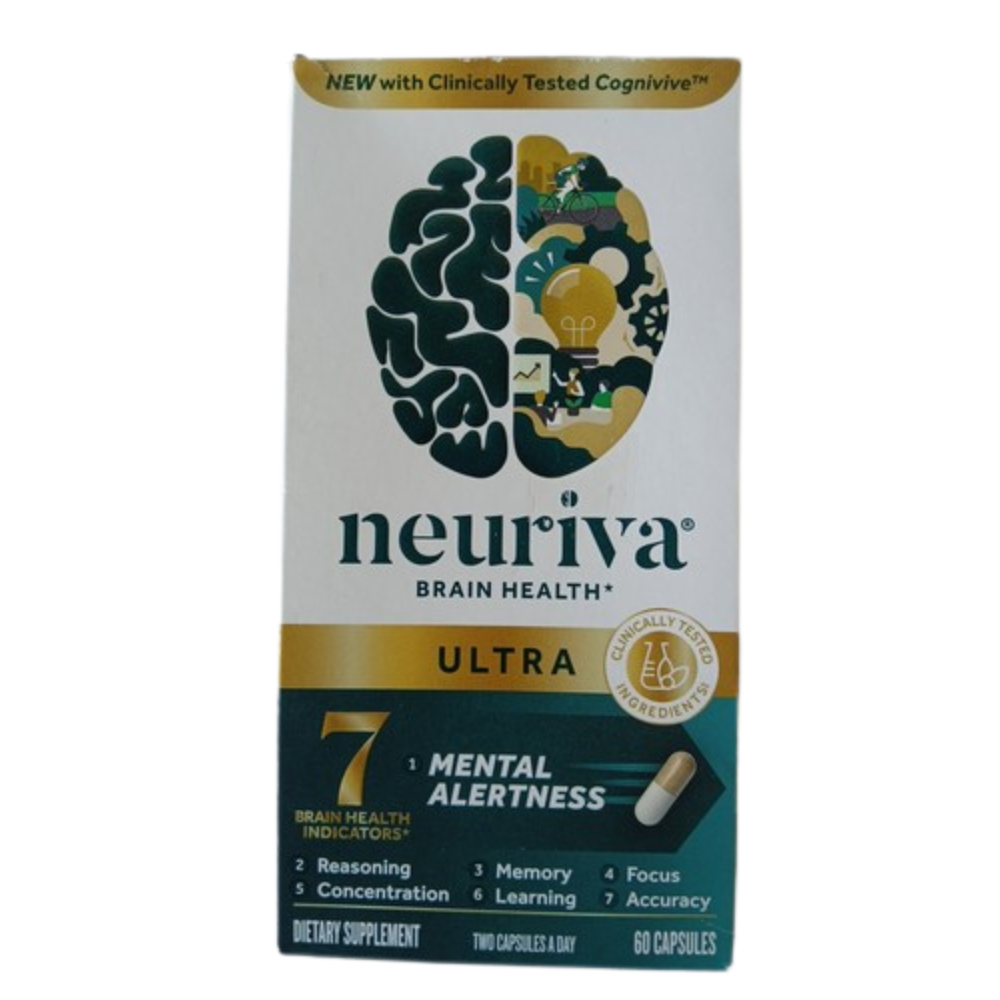 Brain Support Supplement for Memory, Focus & Mental Clarity | Cognitive Health & Mental Alertness Capsules (60 Count)