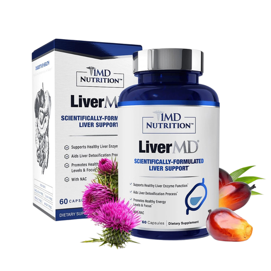 Advanced Liver Support Supplement with Milk Thistle & Antioxidants | Healthy Liver Function & Daily Detox Wellness Capsules