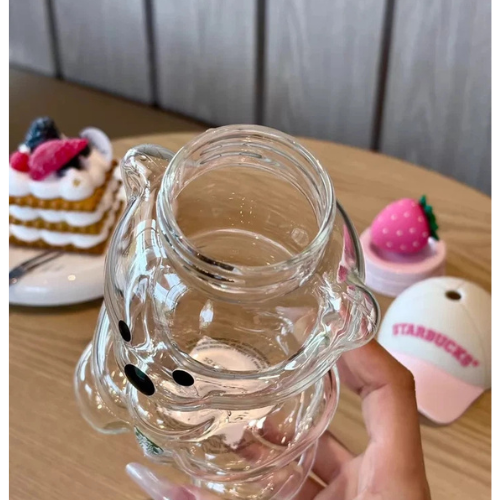 2026 New Starbucks Bearista Bear Cup Tumblers Strawberry Topper Baseball cap