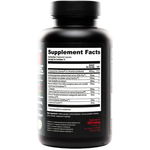 Thermogenic Metabolism Support Supplement for Energy & Weight Management | Premium Herbal Formula Veggie Capsules (60 Count)