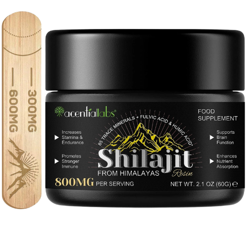 Pure 100% Himalayan Shilajit, Soft Resin, Organic, Extremely Potent, Fulvic Acid