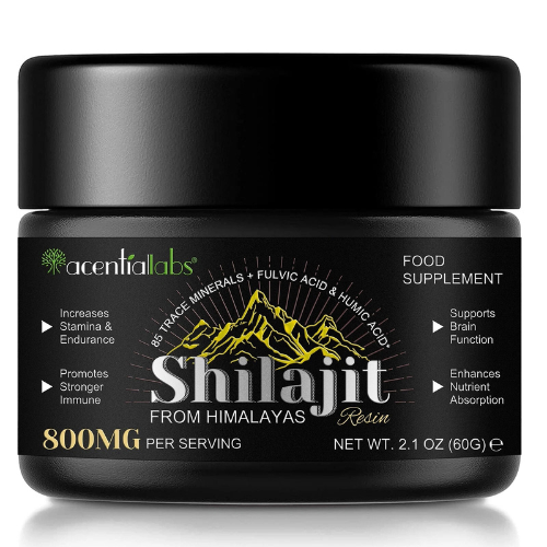 Pure 100% Himalayan Shilajit, Soft Resin, Organic, Extremely Potent, Fulvic Acid