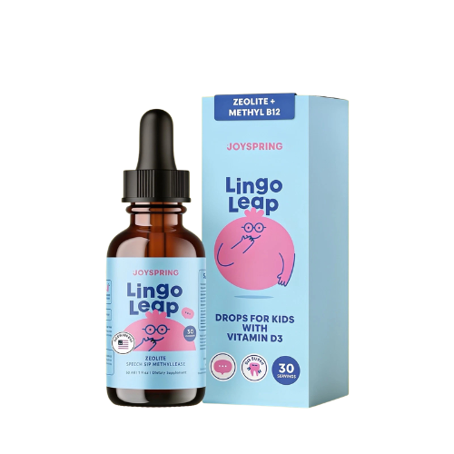Lingo Leap Children's Drops - Zeolite Detox for Speech Delays Therapy 30ml