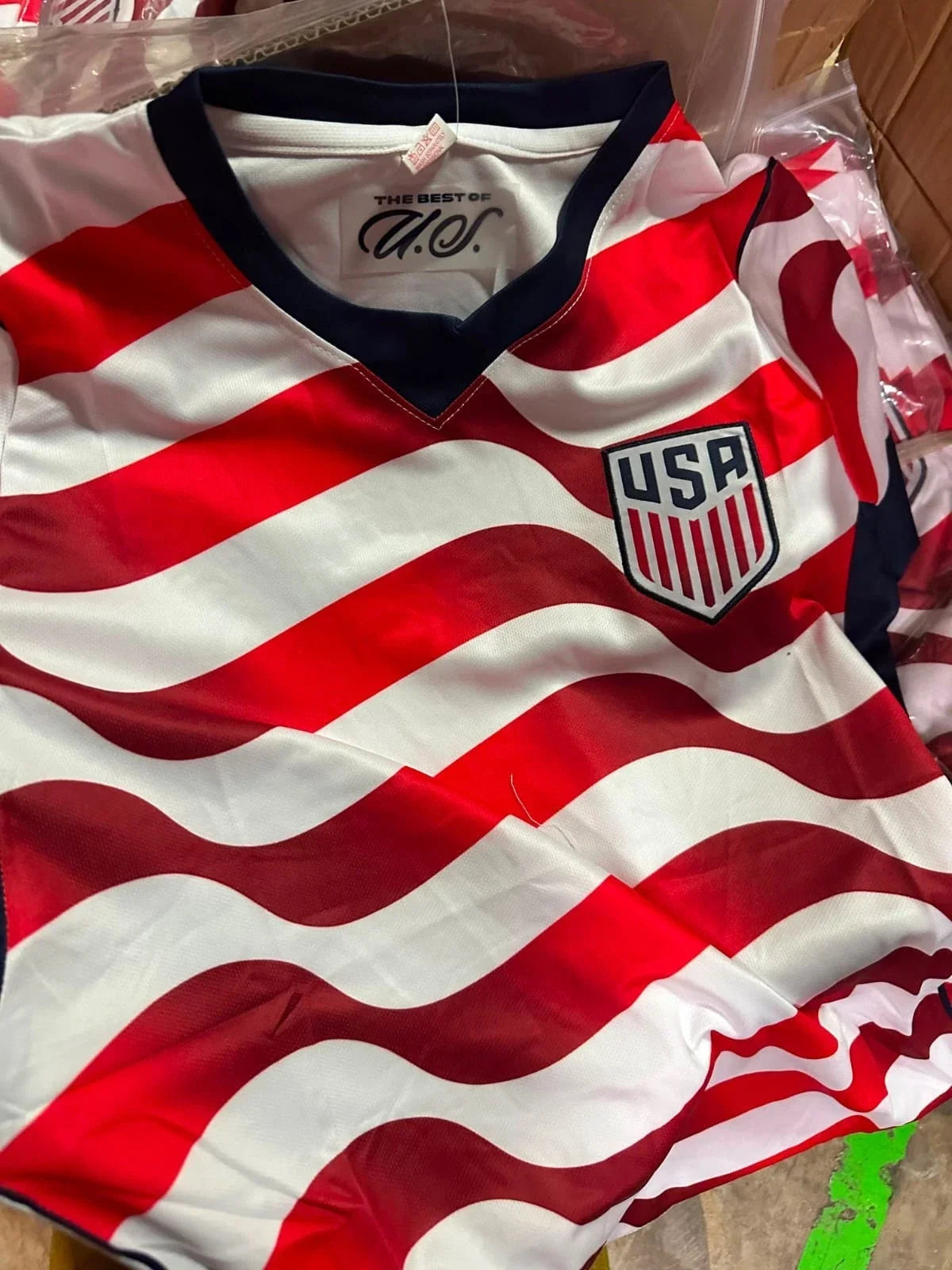 2026 USA National Team Soccer Jersey Home Kit World Cup Shirt Mens S M L XL